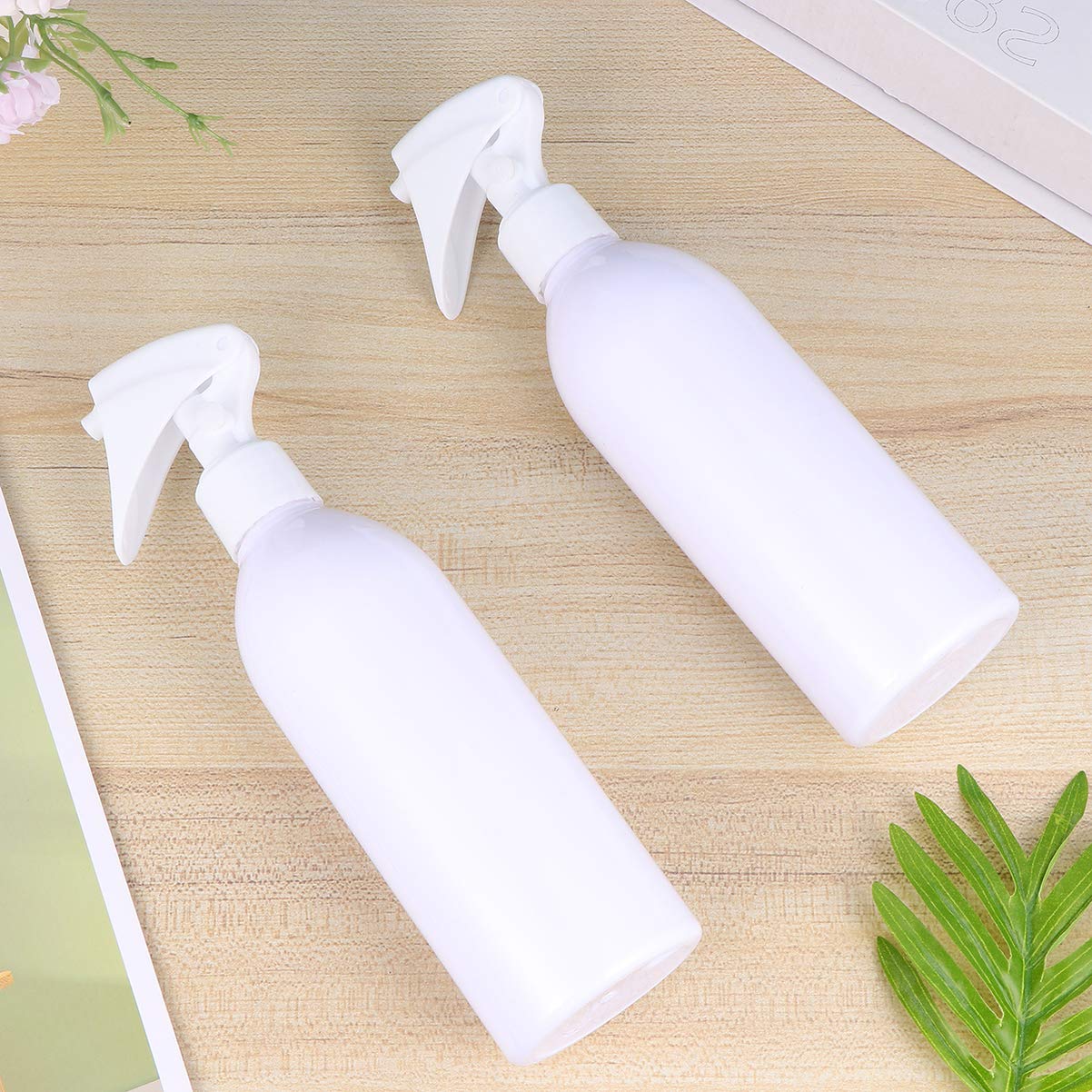 EXCEART 3-Pack Clear Plastic Spray Bottles for Hair, Hand Soap & Travel - Fine Mist Water Sprayer for Styling, Cleaning & DIY Projects - Perfect for Salons, Home & On-the-Go Use