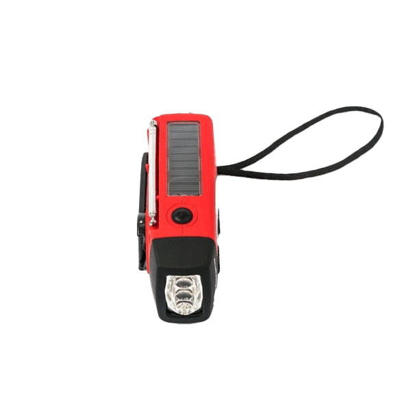 Hand Crank Emergency Radio - Portable AM/FM/NOAA Weather Radio with Solar Power, Flashlight & USB Charger - Perfect for Camping, Hiking & Power Outages