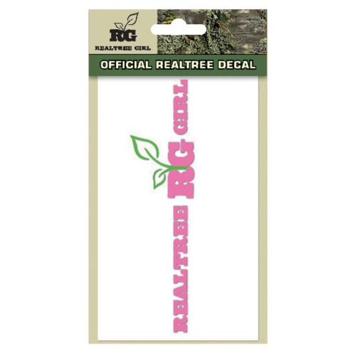 Realtree Camo RG Girl Pink Vinyl Decal Sticker - Waterproof, Durable for Laptops, Cars, Tumblers, DIY Crafts & Outdoor Gear