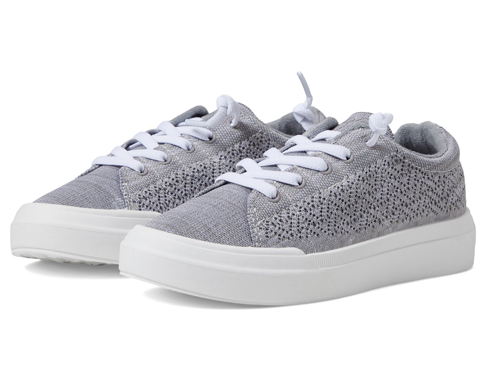 Roxy Rae Knit Shoes for Women - Comfortable & Breathable White Sneakers for Walking, Running & Casual Wear