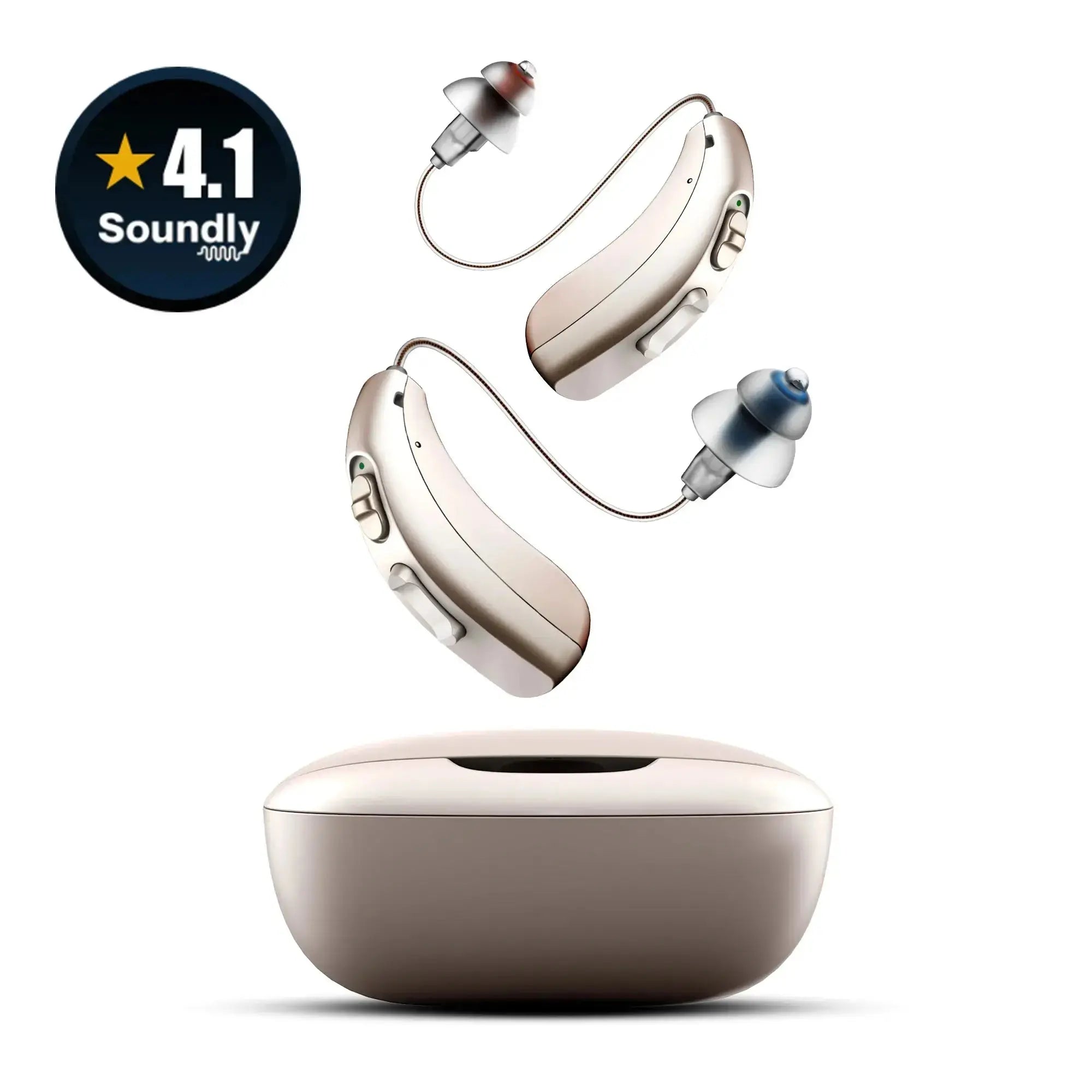 LINNER Clarity OTC Hearing Aids - Rechargeable Digital Hearing Amplifier for Adults with Noise Reduction | Perfect for Watching TV, Conversations & Outdoor Activities