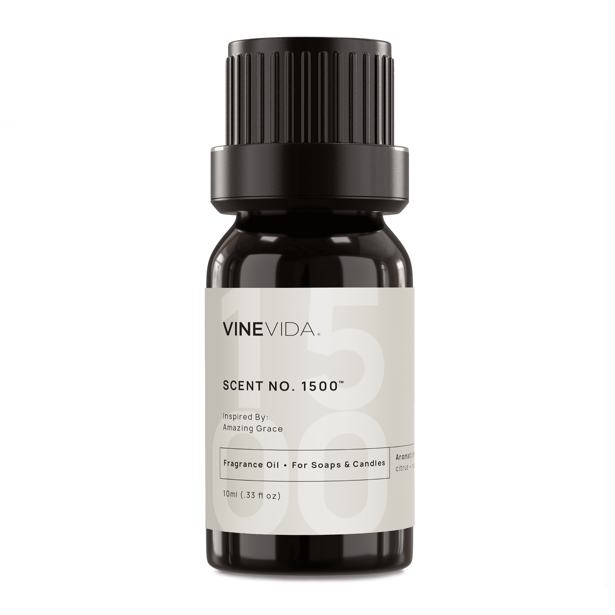 NO. 1500 Fragrance Oil for Soaps & Candles - Amazing Grace by Philosophy Scent - Premium Essential Oil for DIY Bath & Body Products, Home Fragrance, Aromatherapy