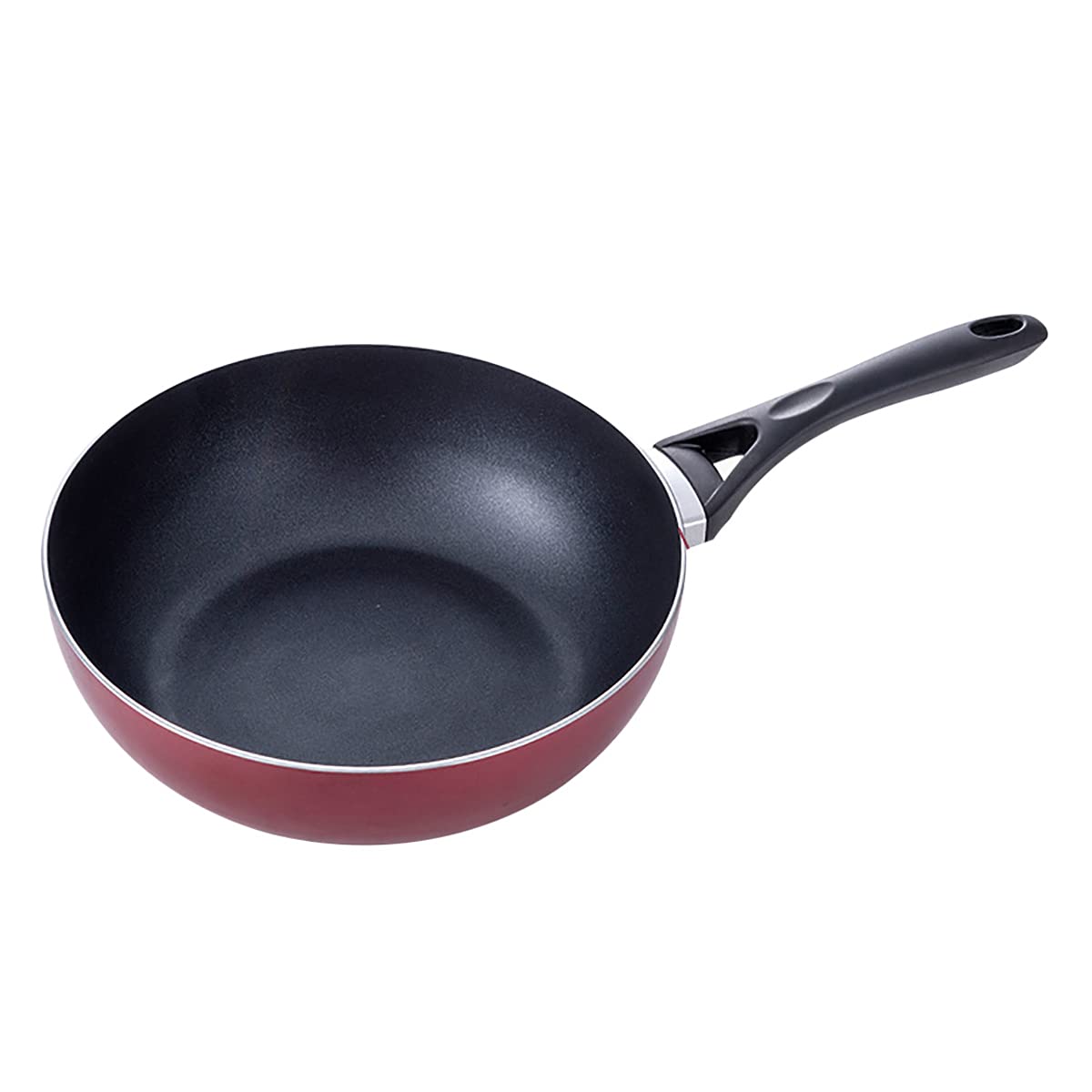 **Non-Stick Aluminum Alloy Frying Pan 28cm/30cm - Induction & Gas Stove Compatible - Comfortable Handle for Easy Cooking - Perfect for Sautéing, Frying & Pancakes**