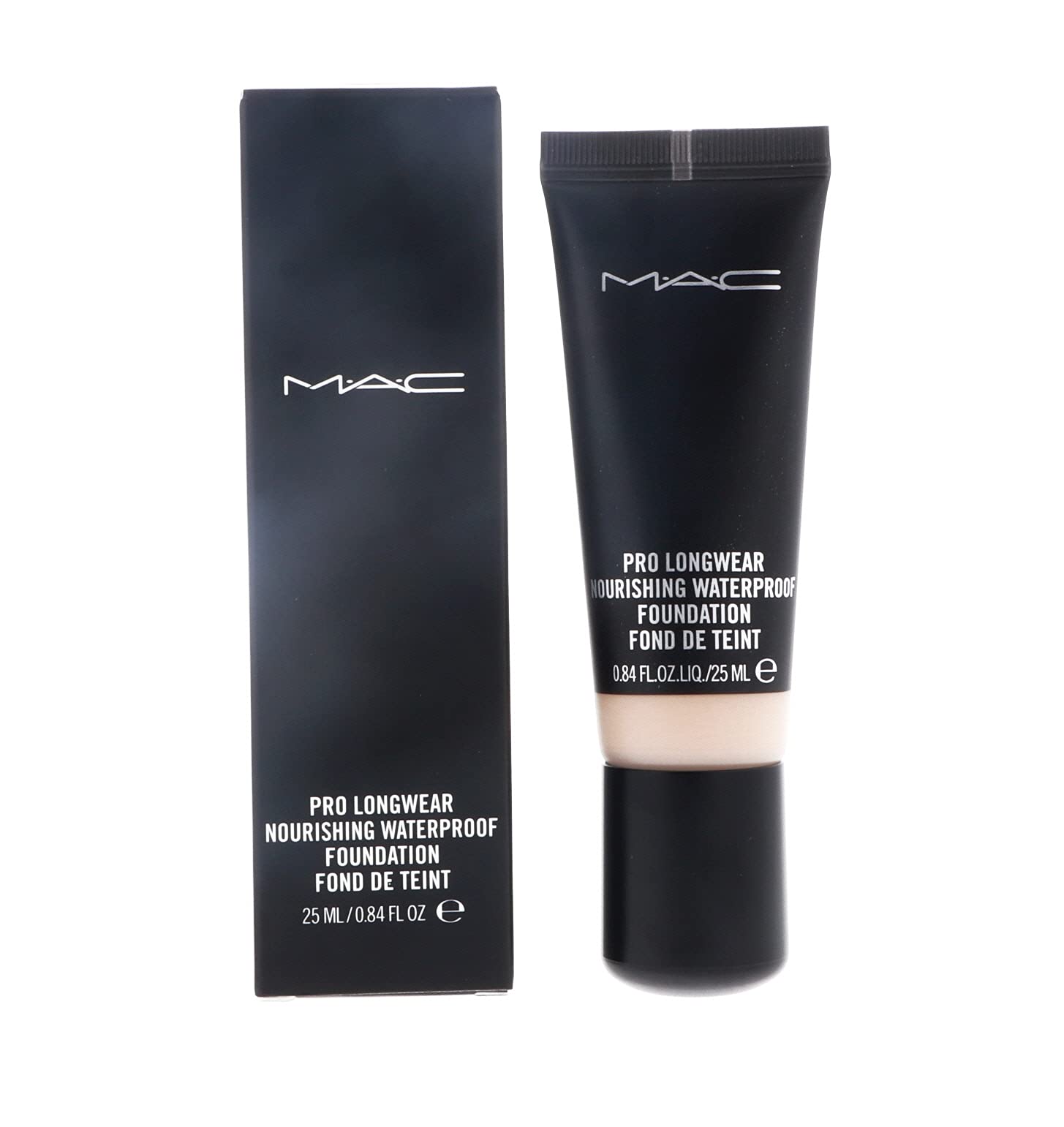 MAC Pro Longwear Foundation NC 30 - Waterproof, Oil-Free, 24-Hour Wear (0.84 Oz) - Full Coverage Makeup for All-Day Wear at Work, Parties & Special Events