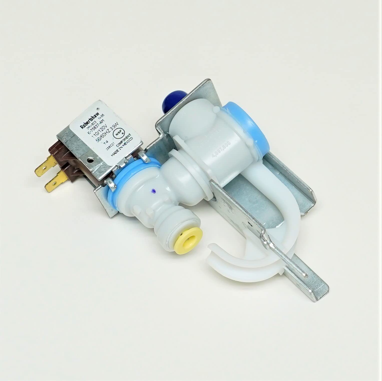 Whirlpool Refrigerator Ice Maker Water Valve Replacement WP67003753 - Compatible with Multiple Models - Perfect for DIY Repair & Home Appliance Maintenance