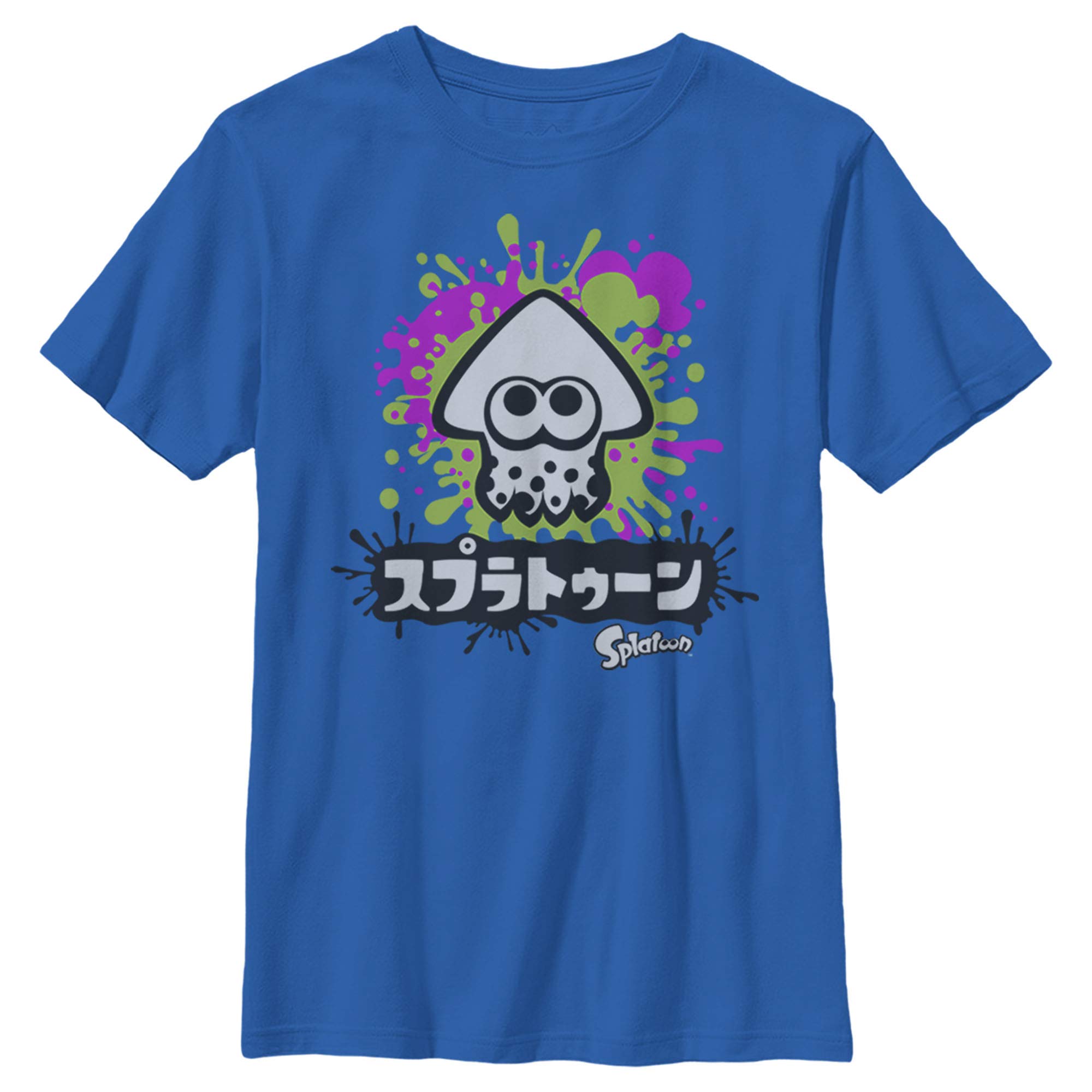 Nintendo Inkling Boy's Crew Tee - Gaming & Casual Wear