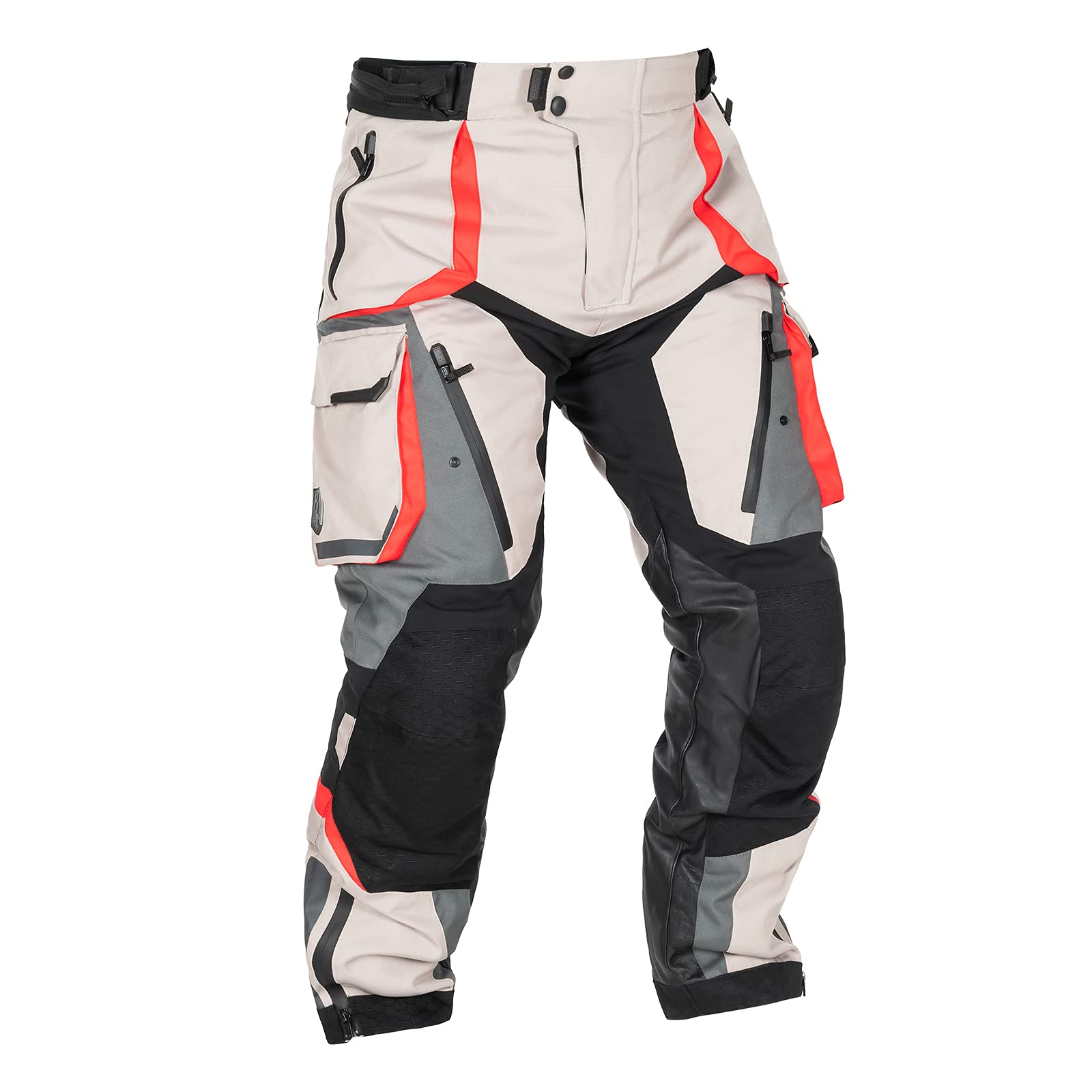 Tourmaster Men's Trek Motorcycle Pants - Waterproof Riding Gear for Adventure & Commuting - Durable Protective Pants for Street & Off-Road Biking