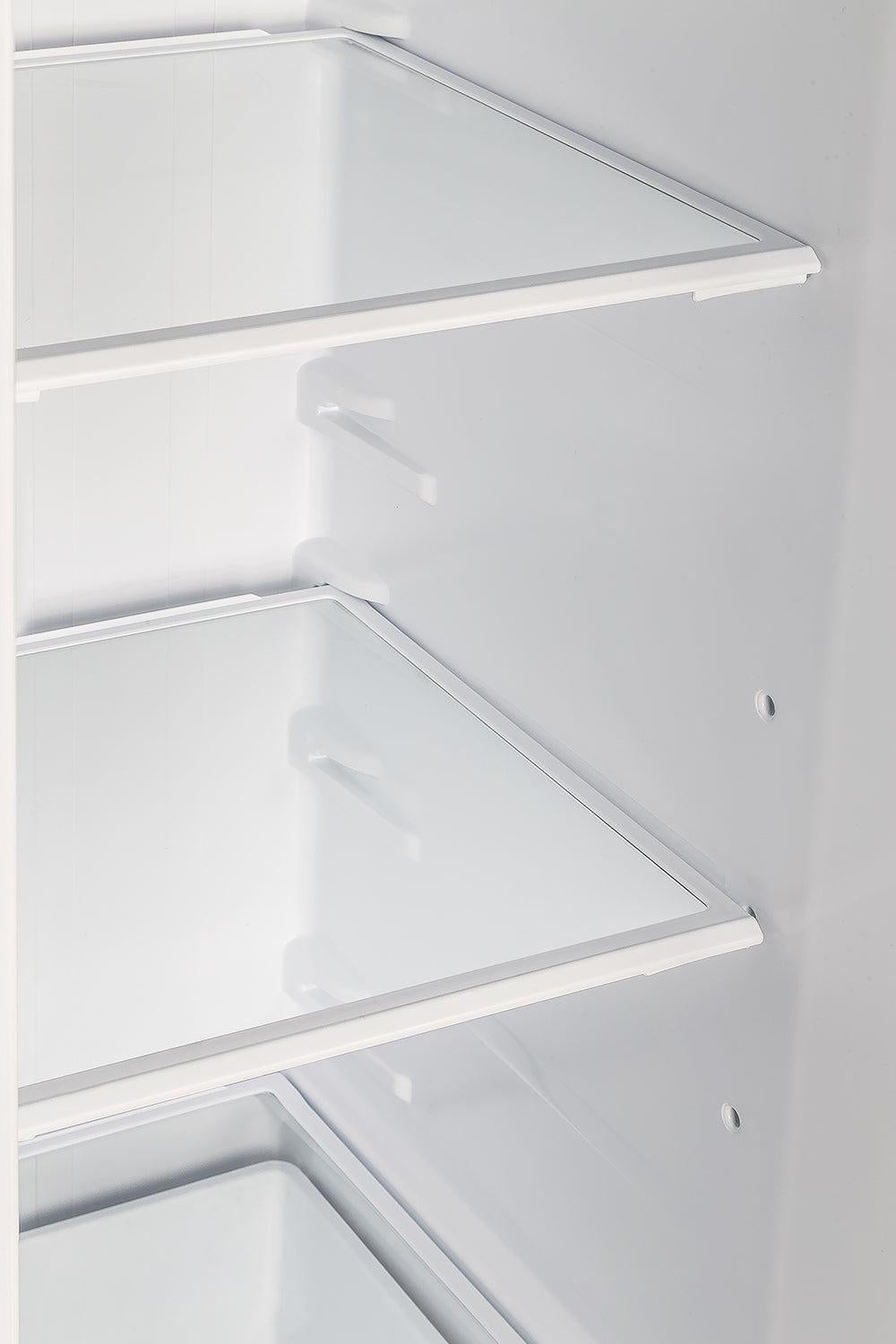 Forno Salerno 33-Inch 15.6 cu. ft. Counter-Depth Side by Side Refrigerator in Stainless Steel - Energy Efficient, Spacious Design for Modern Kitchens (FFRBI1805 33SB) - Perfect for Home, Apartment & Office Use
