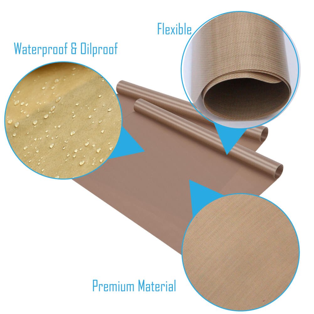 Selizo 10 Pack PTFE Teflon Sheet for Heat Press - 16