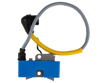 PARTSRUN Ignition Coil Module & Spark Plug Compatible with DOLMAR 100 102 PS-33 PS-330 PS-340 PS-341 PS-342 PS-344 & MAKITA DSC400 Chainsaws - OEM#028142021, ZF371-XHHS - Perfect for Chainsaw Maintenance & Engine Repair