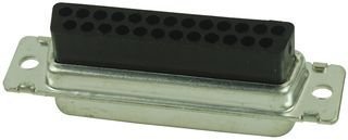 207464-7 D-Sub Shell Plug, Size 3, Steel (100-Pack) - Perfect for Computer, Industrial & Electronic Equipment Connections