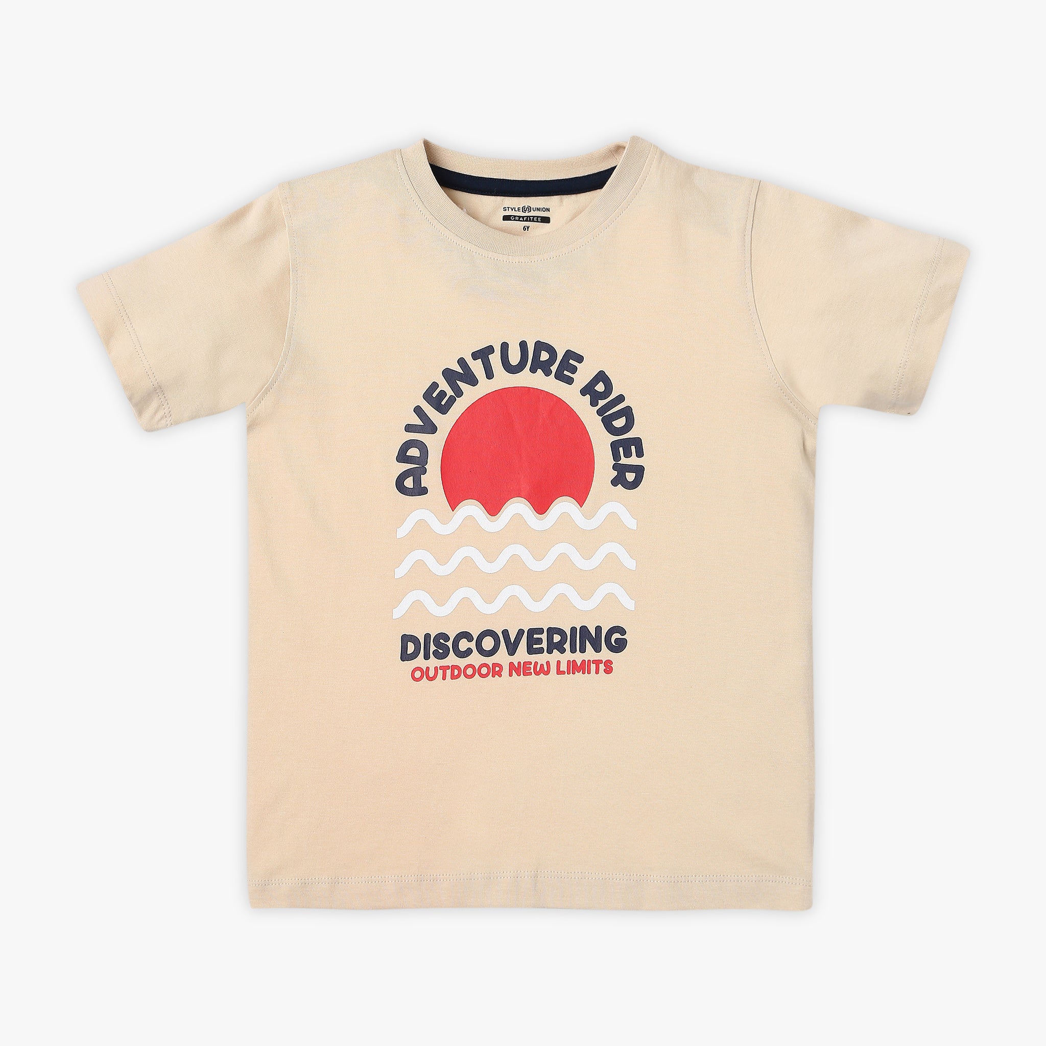 Boys' Regular Fit Graphic T-Shirt - Cool & Comfortable Cotton Tee for Kids - Perfect for School, Play & Everyday Wear