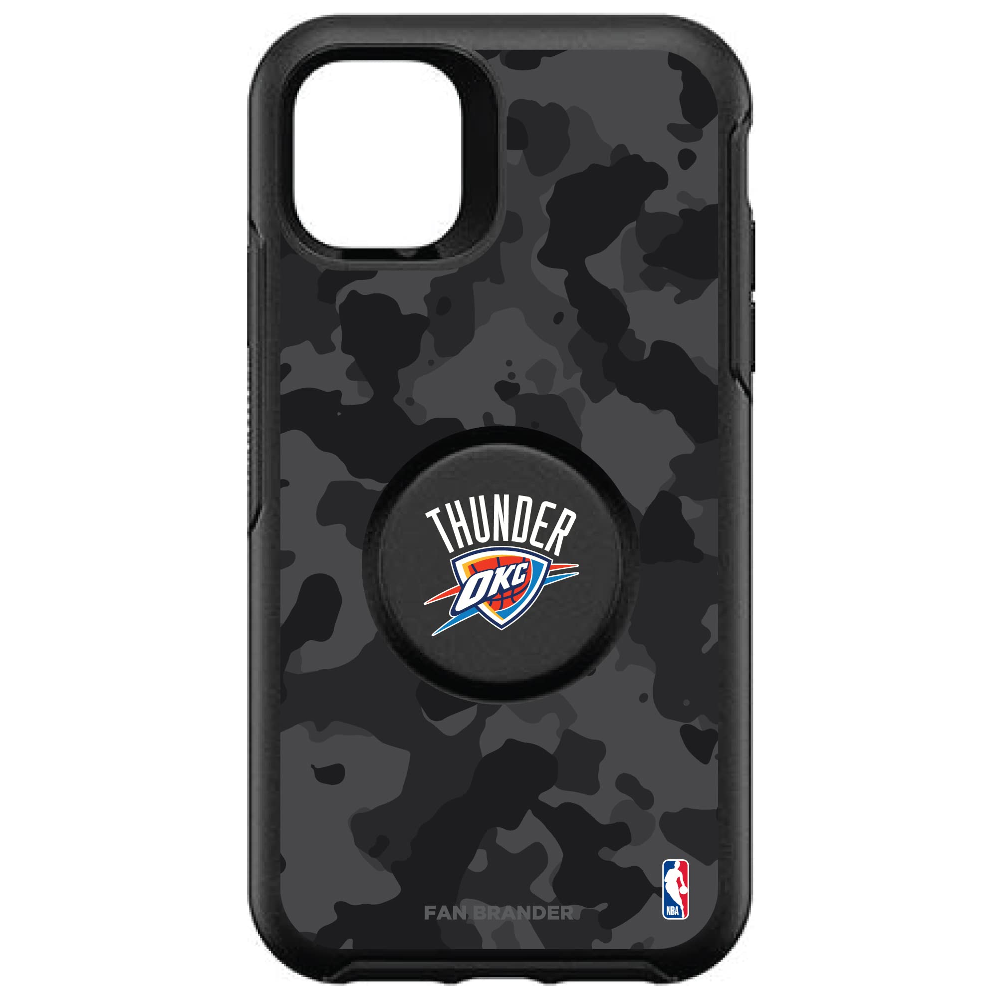 NBA OtterBox Plus PopSocket Phone Case with Urban Camo Design - Durable Protective Cover for iPhone & Samsung - Perfect for Sports Fans & Outdoor Activities