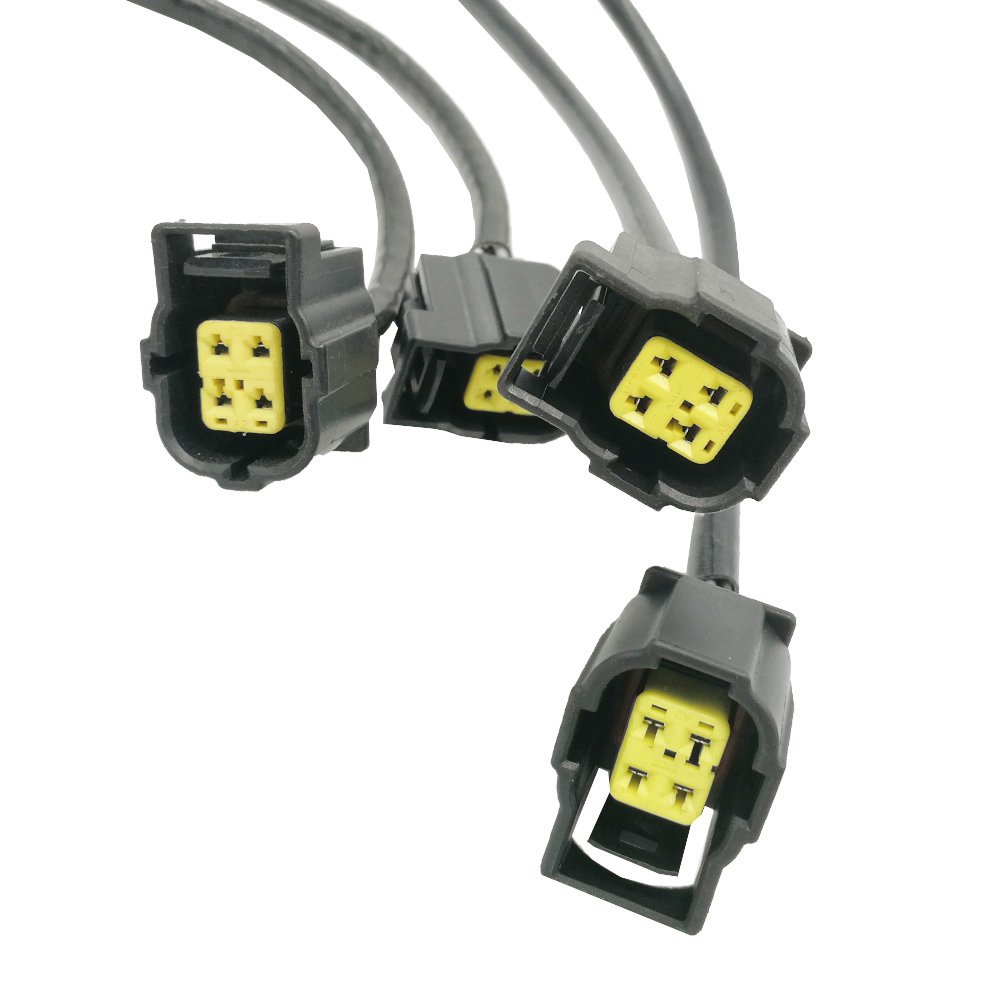Amrxuts 4-Pack Upstream & Downstream O2 Oxygen Sensor Compatible with 2001-2002 Dodge Ram 1500/3500 Base 5.9L Manual Transmission (Excluding California) - Improve Engine Performance & Fuel Efficiency