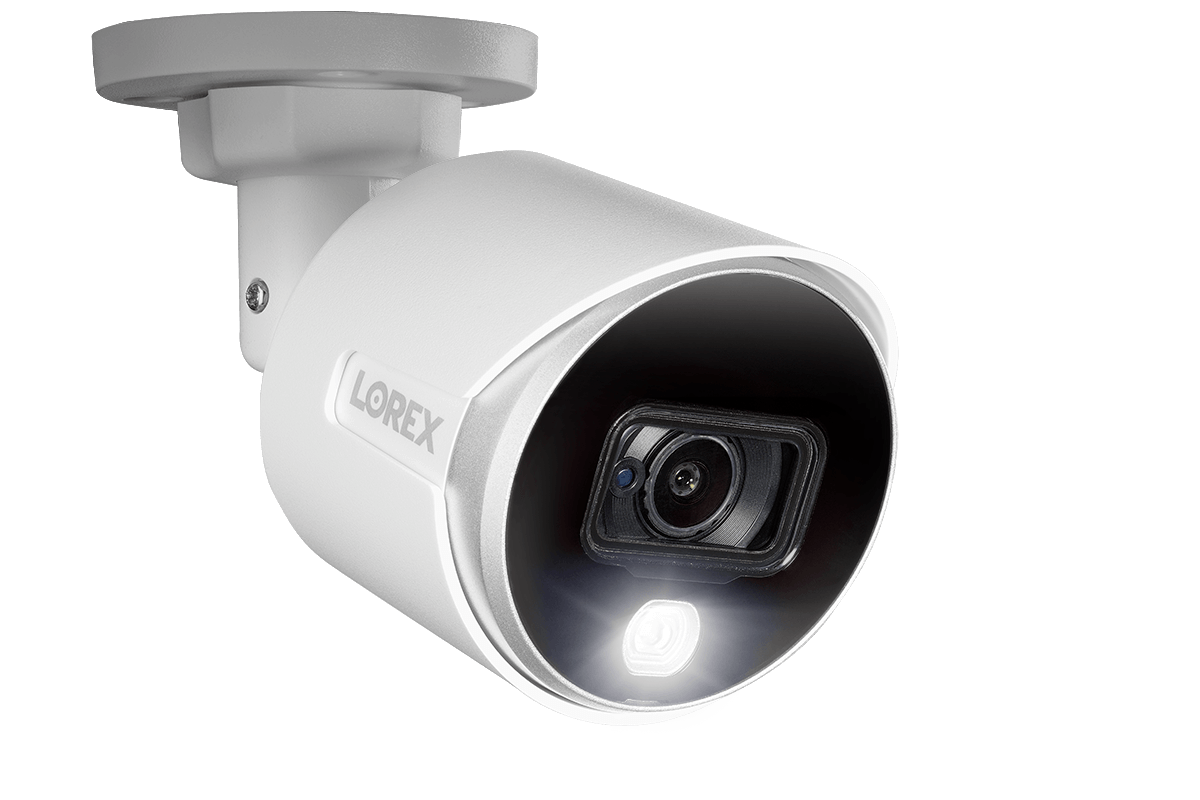 4K Ultra HD Security Camera System with 8MP Active Deterrence Cameras - Smart Motion Detection & Voice Control Compatible with Alexa/Google Home - Ideal for Home, Business & Outdoor Surveillance