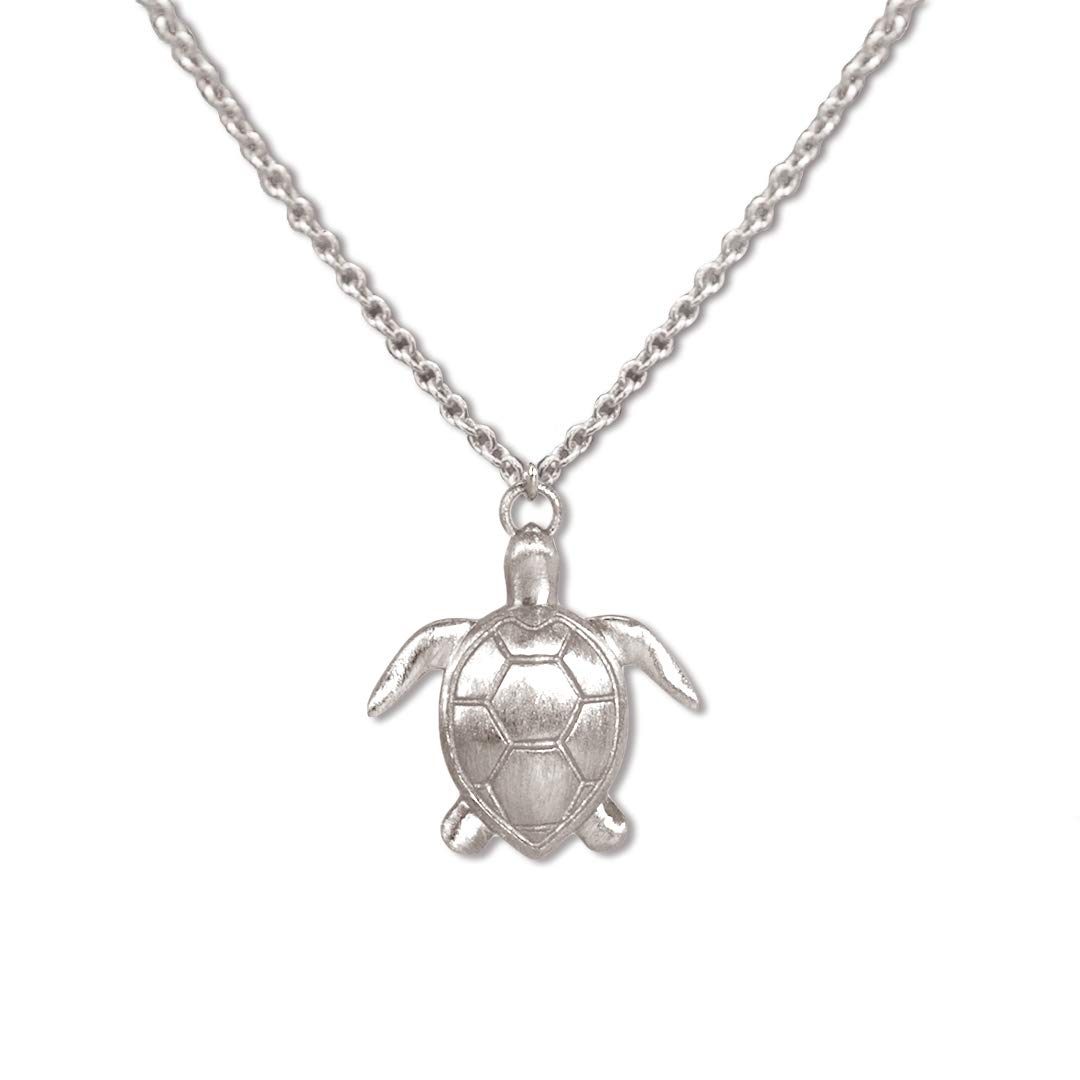 Mauna Kai Hawaiian Gold & Silver Plated Charm Pendant Necklace for Women - Hawaiian Island Jewelry Gift for Birthday, Anniversary & Beach Vacation
