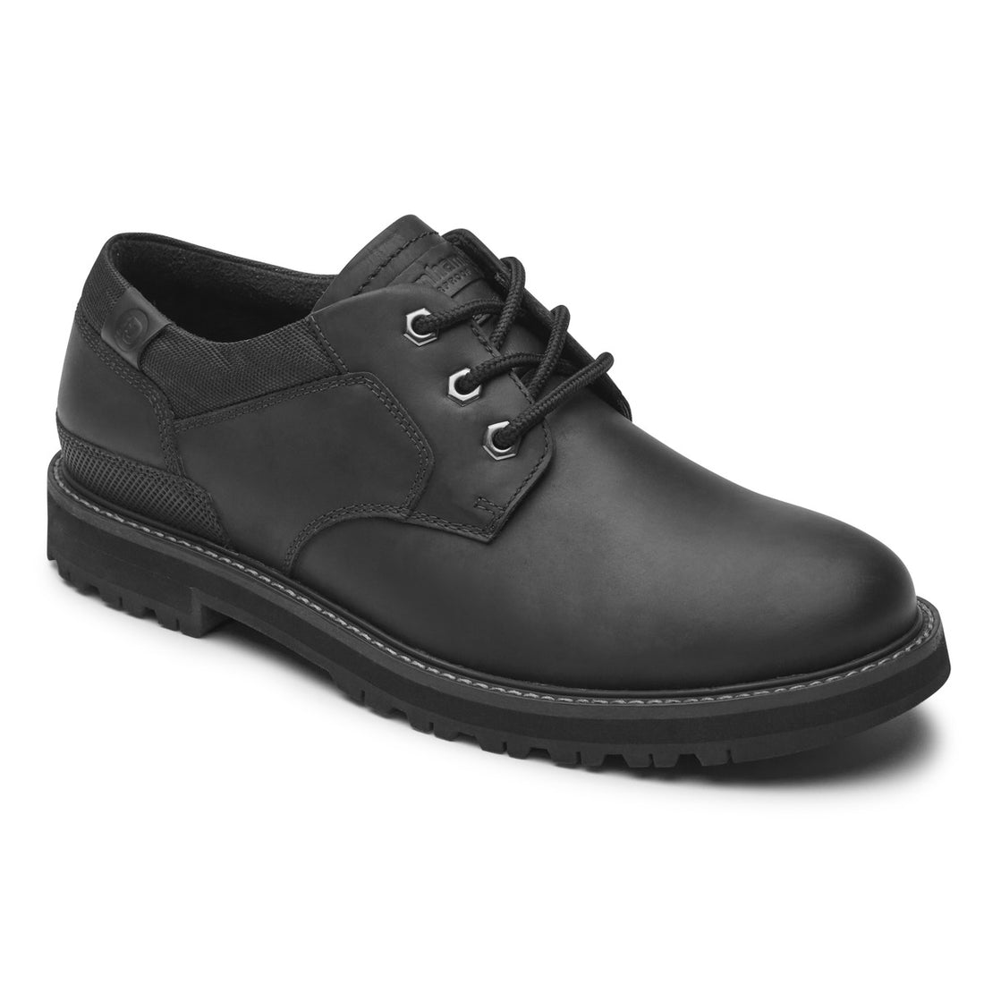Bryne Plain Toe Oxford Shoes for Men - Classic Formal Dress Shoes for Business & Office - Comfortable Leather Oxfords for Wedding, Interview & Professional Occasions