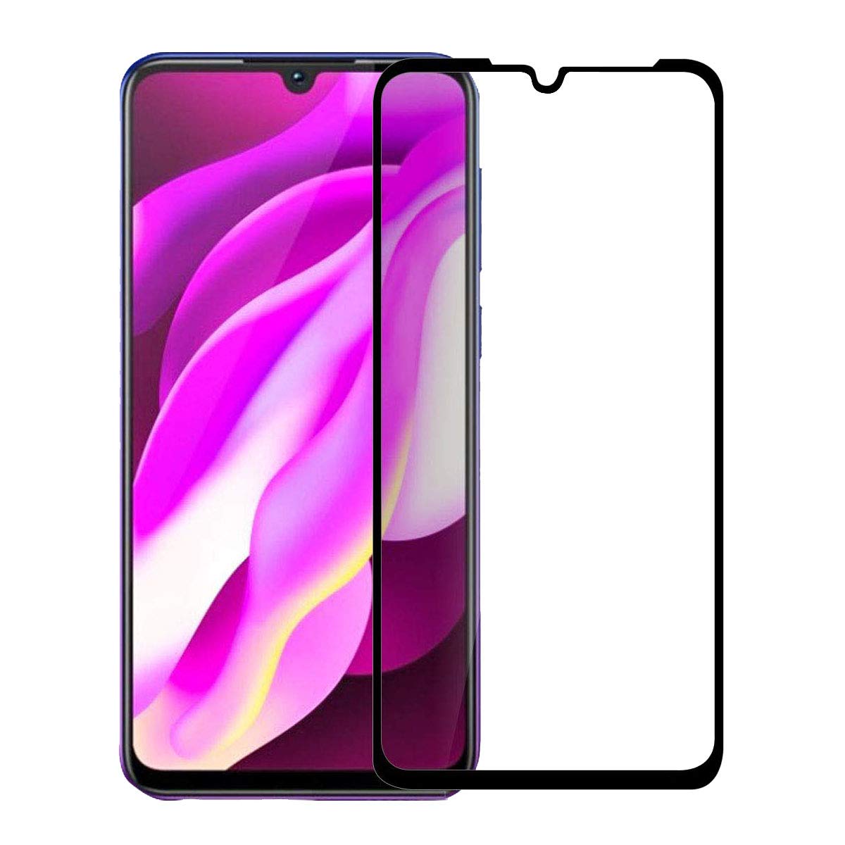 [3 Pack] vivo Z3i Tempered Glass Screen Protector - Full Coverage HD Clear Screen Shield for vivo Z3i Smartphone - Anti-Scratch & Bubble-Free Protection for Daily Use, Work & Travel