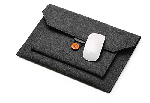 Premium Tablet Sleeve Bag with Storage Pockets - Protective Cover Case for iPad Pro 11 (2021), iPad Air 4 10.9