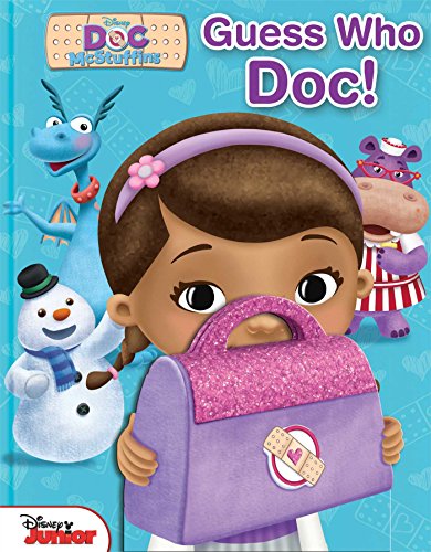 Disney Doc McStuffins Guess Who, Doc! Board Game - Fun Family Game Night for Kids Ages 4+ - Perfect for Birthday Parties & Indoor Playtime