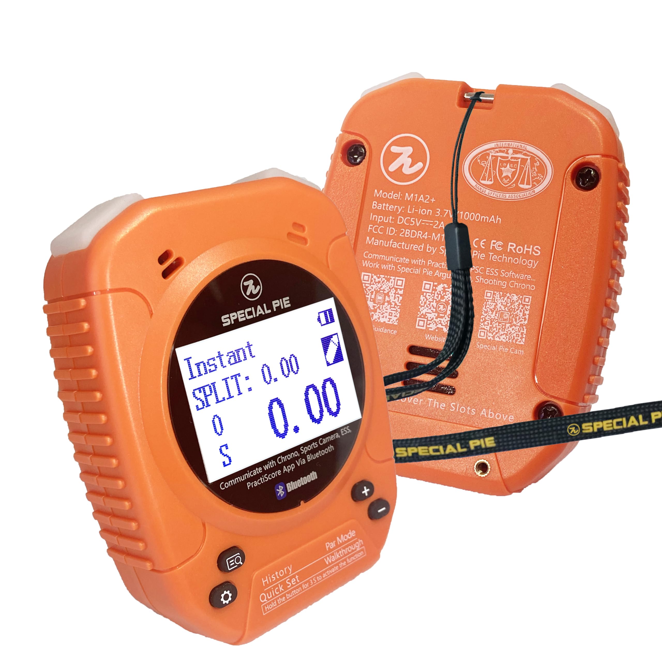 Professional Shot Timer for Firearms Training - Loud Buzzer Shooting Timer with Belt Clip | Perfect for USPSA, IPSC, IDPA Competitions & Range Practice | Improve Shooting Accuracy & Speed