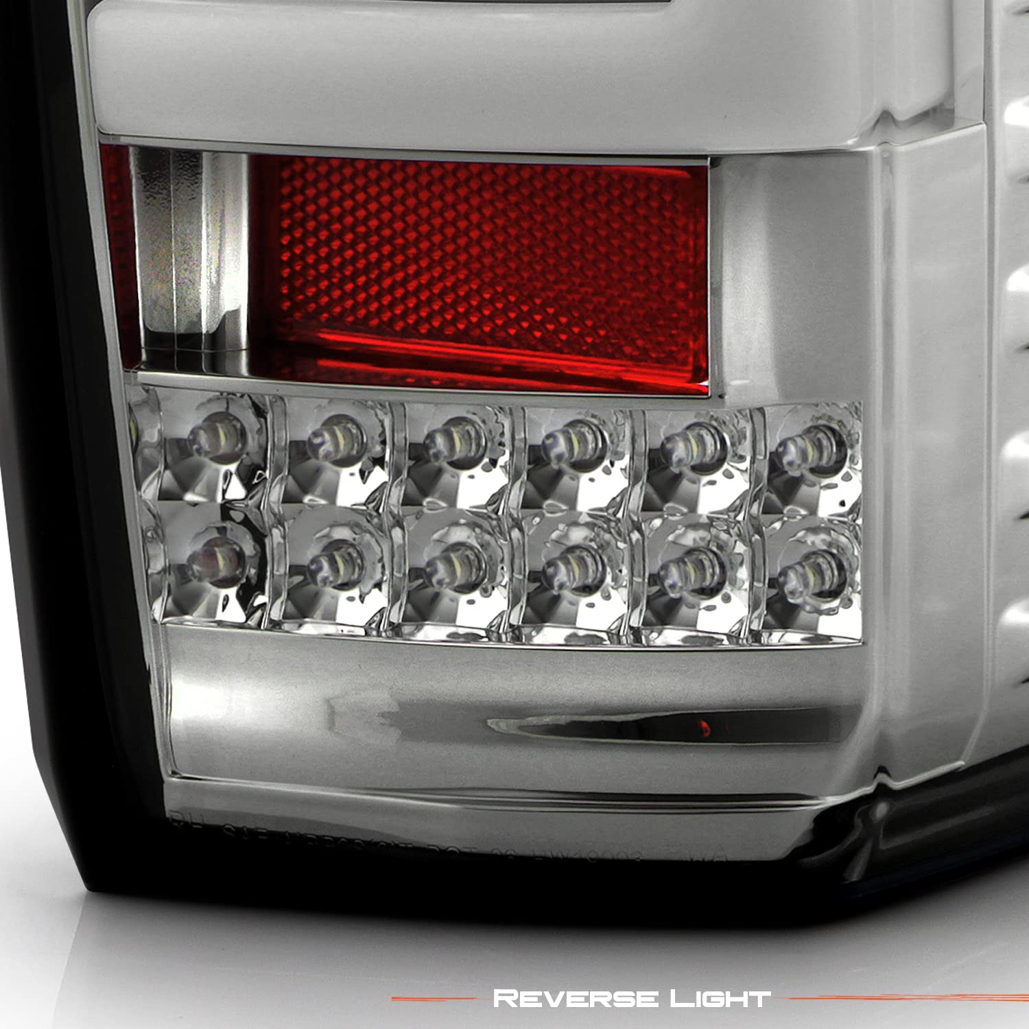 AKKON LED Tail Lights for 2016-2022 Toyota Tacoma - Chrome C-Tube Design Brake Lamps Pair (Driver & Passenger Side) - Upgrade Your Truck's Style & Visibility for Night Driving and Off-Road Adventures