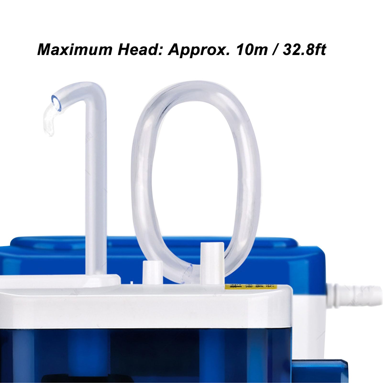 Automatic Condensate Pump 200ml, AC 110-240V Silent Mini HVAC Drain Pump for 1-3HP Air Conditioner, Furnace, Dehumidifier - Perfect for Home, Office, and Basement Use