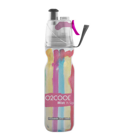O2COOL ArcticSqueeze® 20oz Insulated Water Bottle with Mist & Sip Lid - Limited Edition Color | Perfect for Hiking, Gym & Outdoor Activities