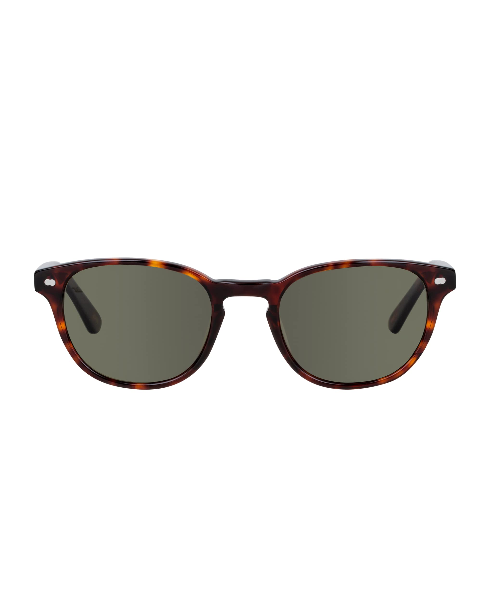 Christopher Cloos Mala Espresso Round Polarized Sunglasses for Men & Women - UV Protection Unisex Fashion Shades with Case - Perfect for Driving, Beach & Outdoor Activities
