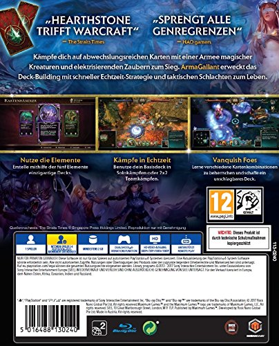 ArmaGallant - PlayStation 4 Game | Tactical Fantasy Card Battle RPG | Perfect for Strategy Gamers & Anime Fans