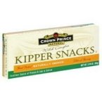 Crown Prince Kipper Snacks - Low Sodium Wild Caught Smoked Herring, 72 Pack (3.25 Oz Each) - Perfect for Keto Diet, Camping & On-the-Go Healthy Snacks