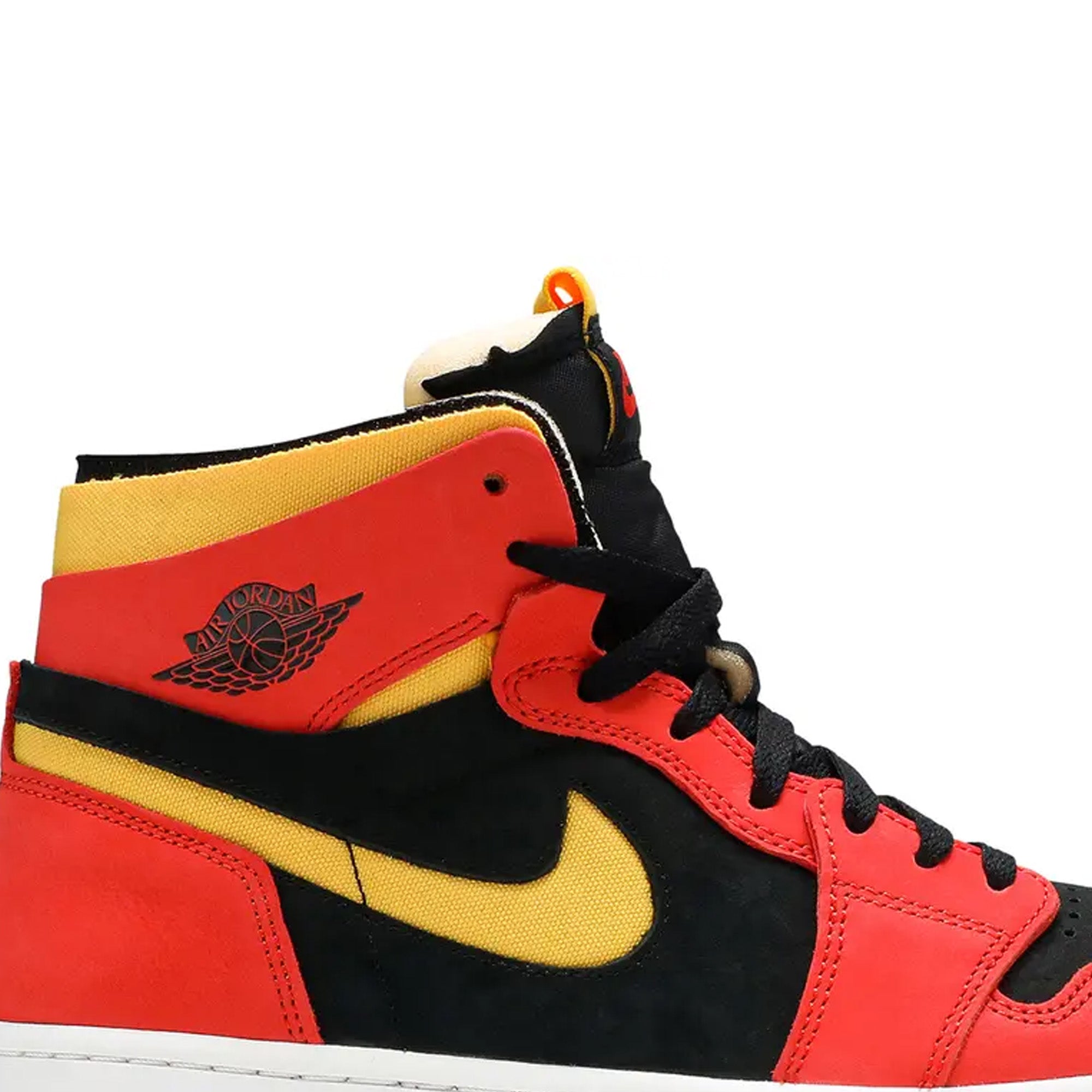 Air Jordan 1 High Zoom CMFT 'Black Chile Red' Basketball Shoes - Men's Sneakers for Running, Gym & Streetwear Fashion