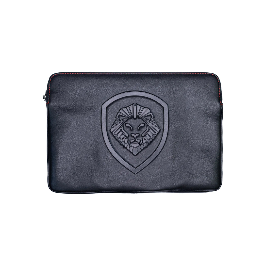 Premium Genuine Leather Laptop Case for MacBook Pro/Air 13-15 Inch - Slim Protective Sleeve with Soft Interior for Work, Travel & Business Meetings