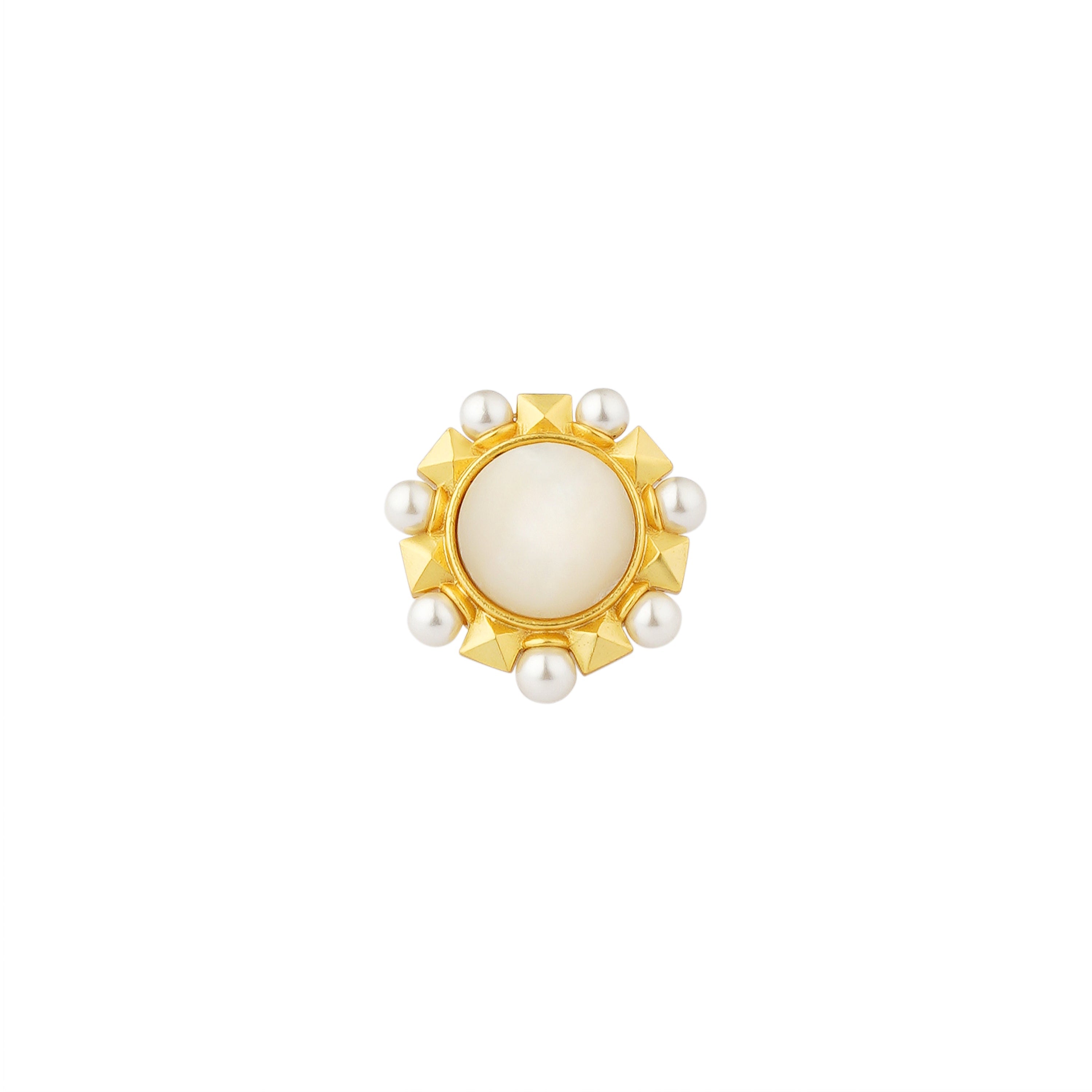 Pearl World Ring - Elegant & Timeless Pearl Jewelry for Women | Perfect for Weddings, Parties & Special Occasions