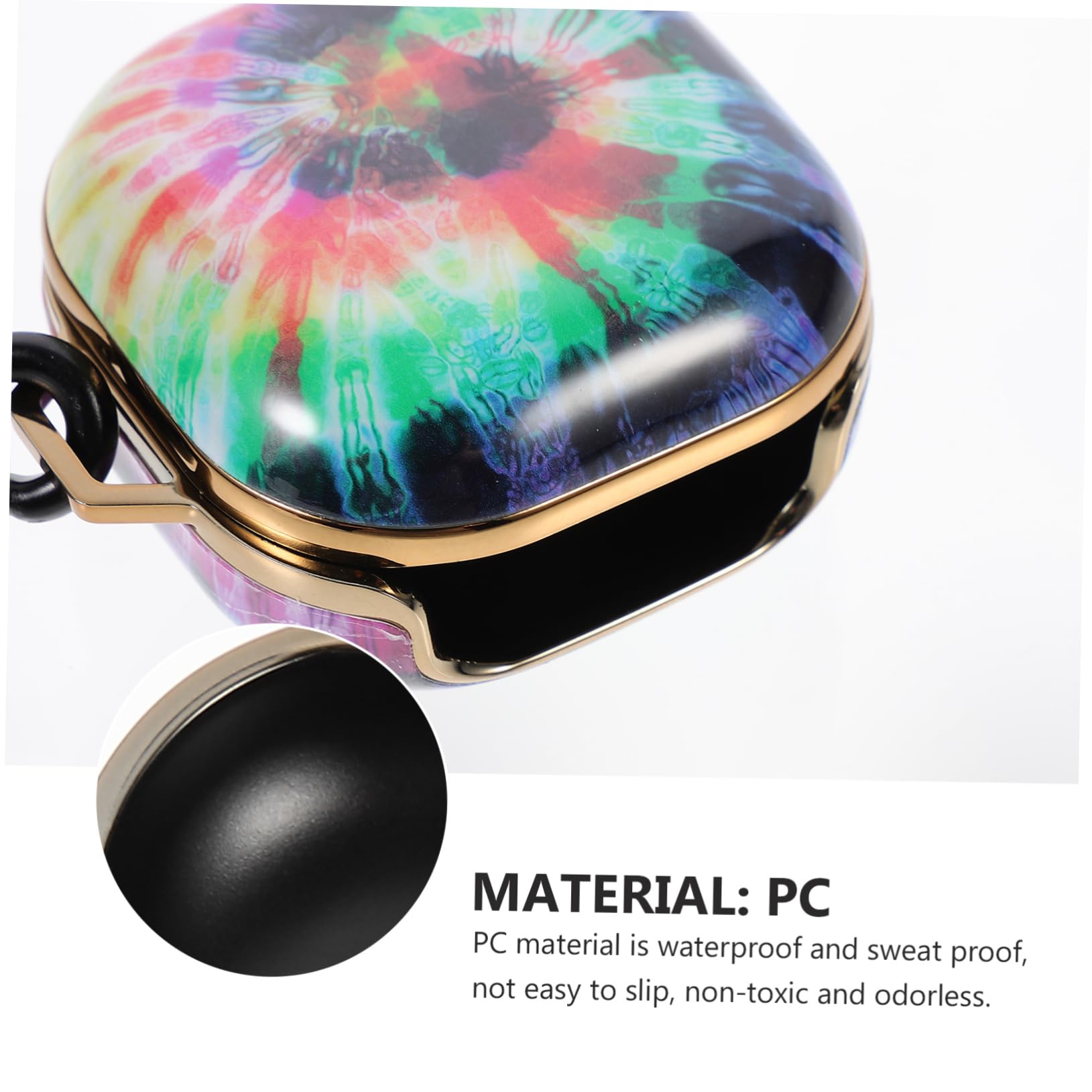 DOITOOL Hard PC Headphone Case Storage Box - Protective Headset Holder with Decorative Design for Travel, Office & Home Organization