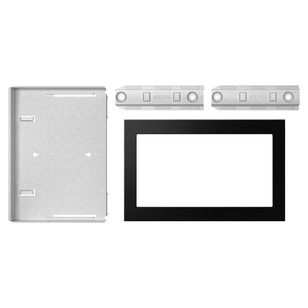 Amana MTK2230PB 30-Inch Stainless Steel Trim Kit for 2.2 Cu Ft Countertop Microwave - Perfect for Kitchen Remodeling & Built-In Microwave Installation