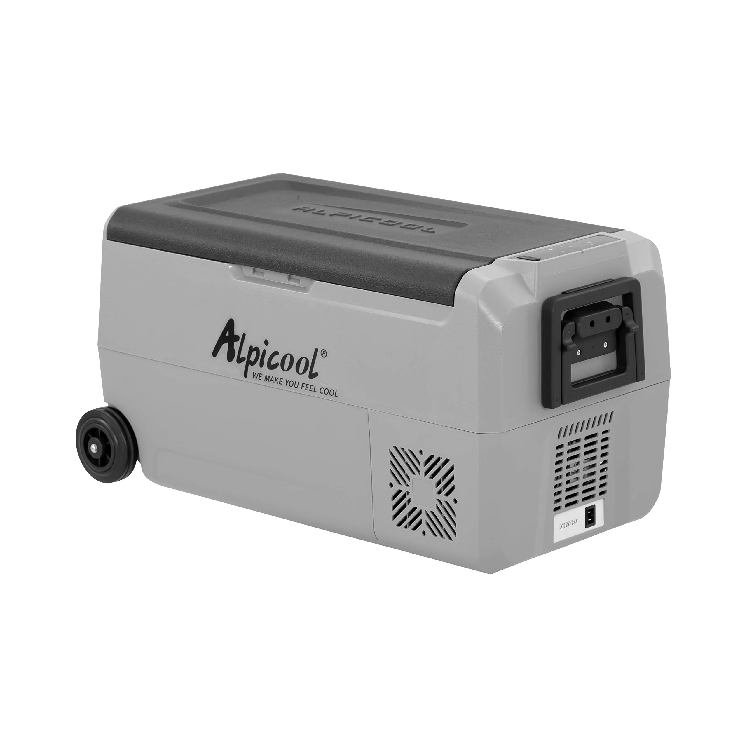 Alpicool T36 12V Portable Car Refrigerator Freezer - Dual Zone Temperature Control (-4°F to 68°F), 38 Quart Capacity for Truck, RV, Boat, Camping & Travel - Perfect for Road Trips, Outdoor Adventures & Marine Use