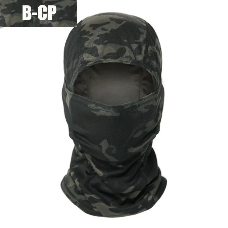 All Season Tactical Nylon Balaclava - Windproof & Breathable Face Mask for Skiing, Motorcycling & Outdoor Sports