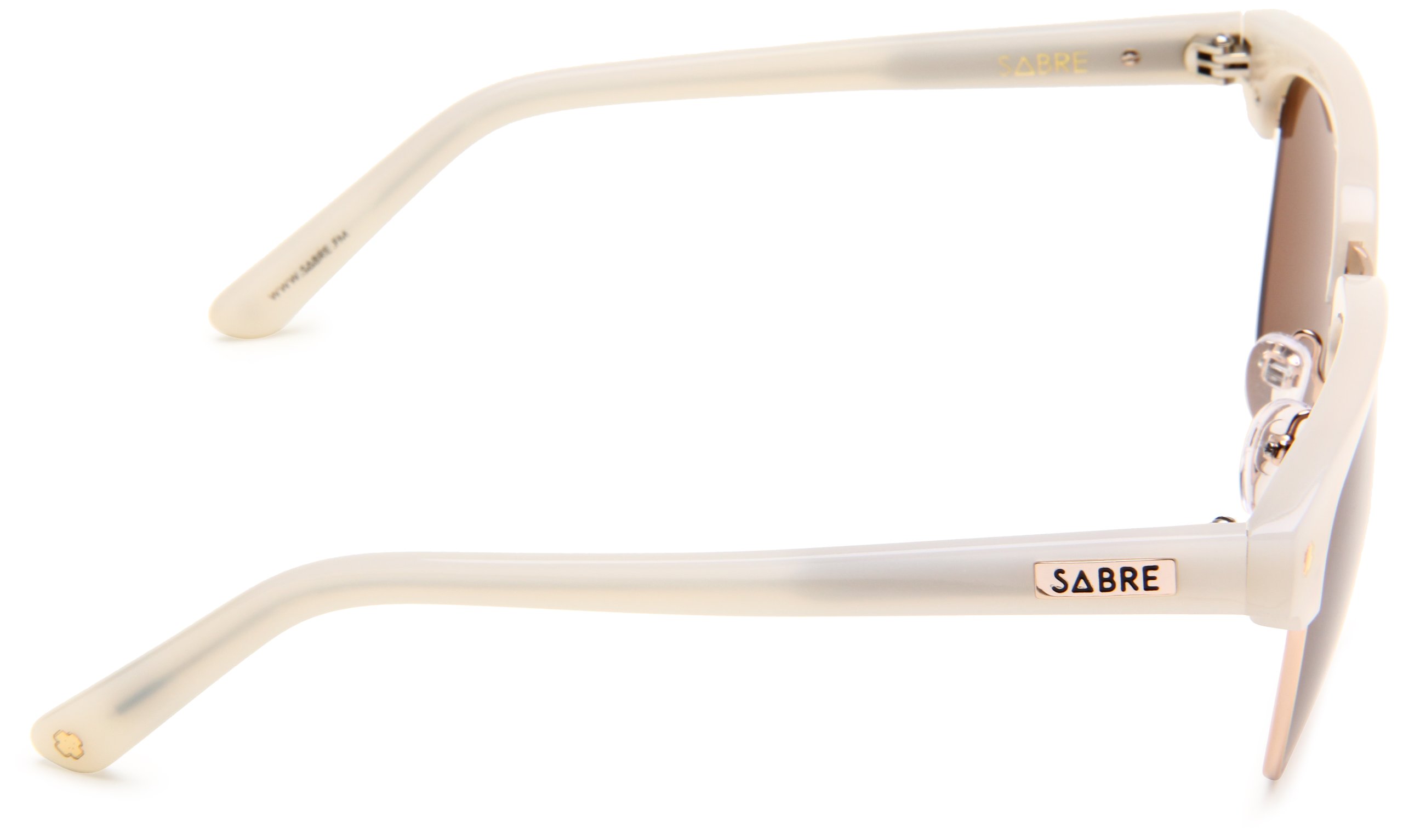 Sabre Vacation Semi-Rimless Polarized Sunglasses for Women & Men - UV400 Protection - Lightweight Fashion Shades for Beach, Driving & Outdoor Activities