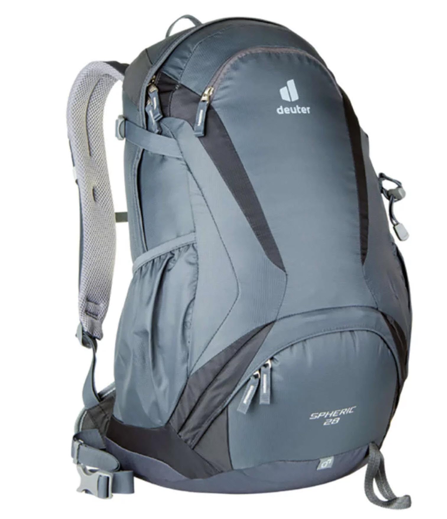 Deuter Sport SPHERIC 28 Hiking Backpack - 28L Graphite-Black for Outdoor Adventures, Camping & Travel | Lightweight Daypack with Ergonomic Design