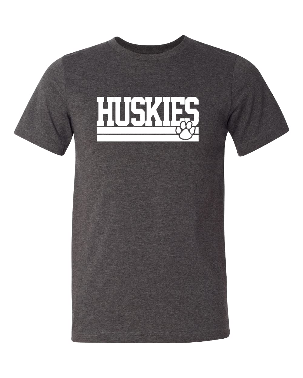 Huskies Team Mascot T-Shirt - Official School Spirit Fan Apparel for Games, Pep Rallies & College Events