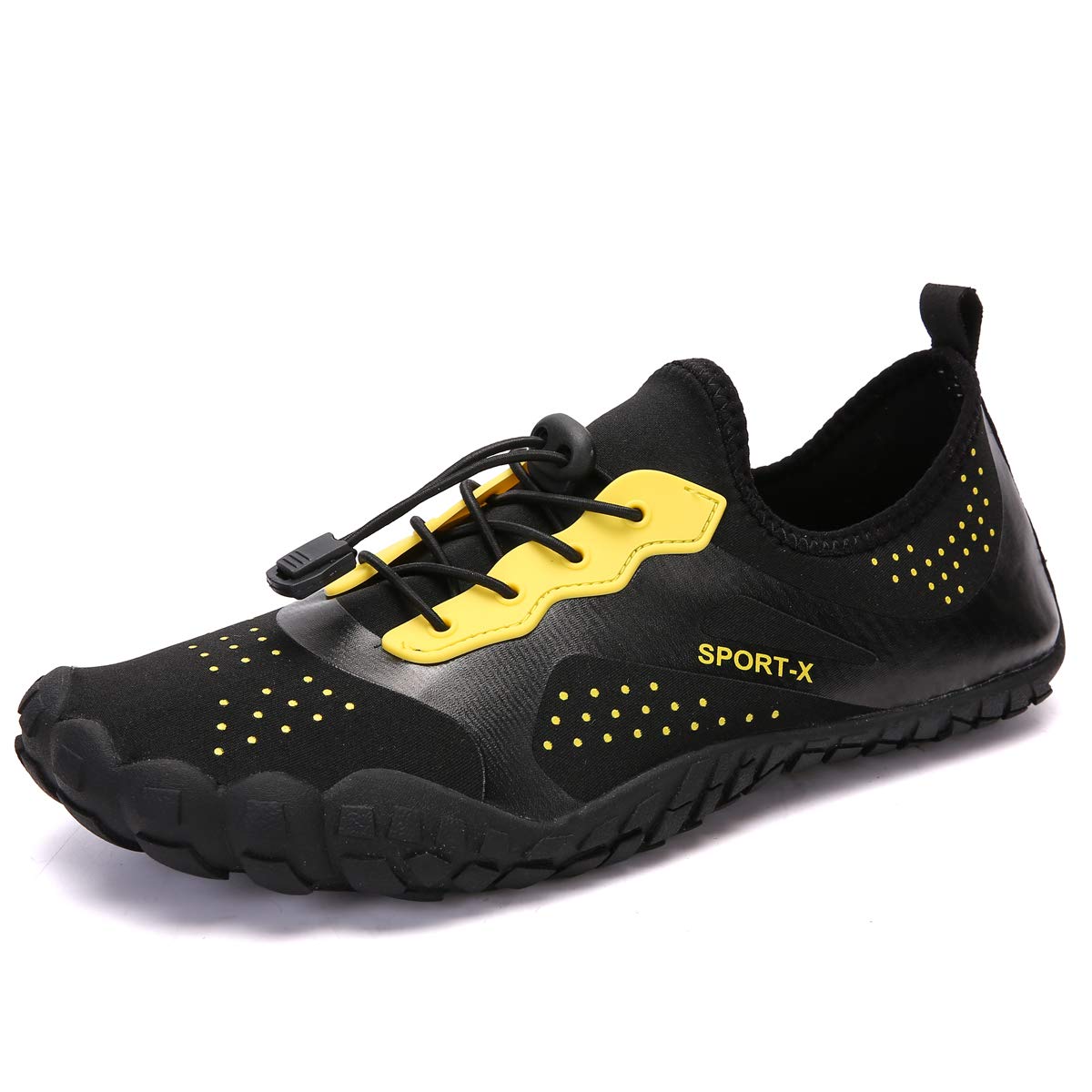 **WYSBAOSHU Men's & Women's Quick-Dry Water Shoes - Barefoot Aqua Socks for Swimming, Beach Walking, Yoga & Outdoor Sports**