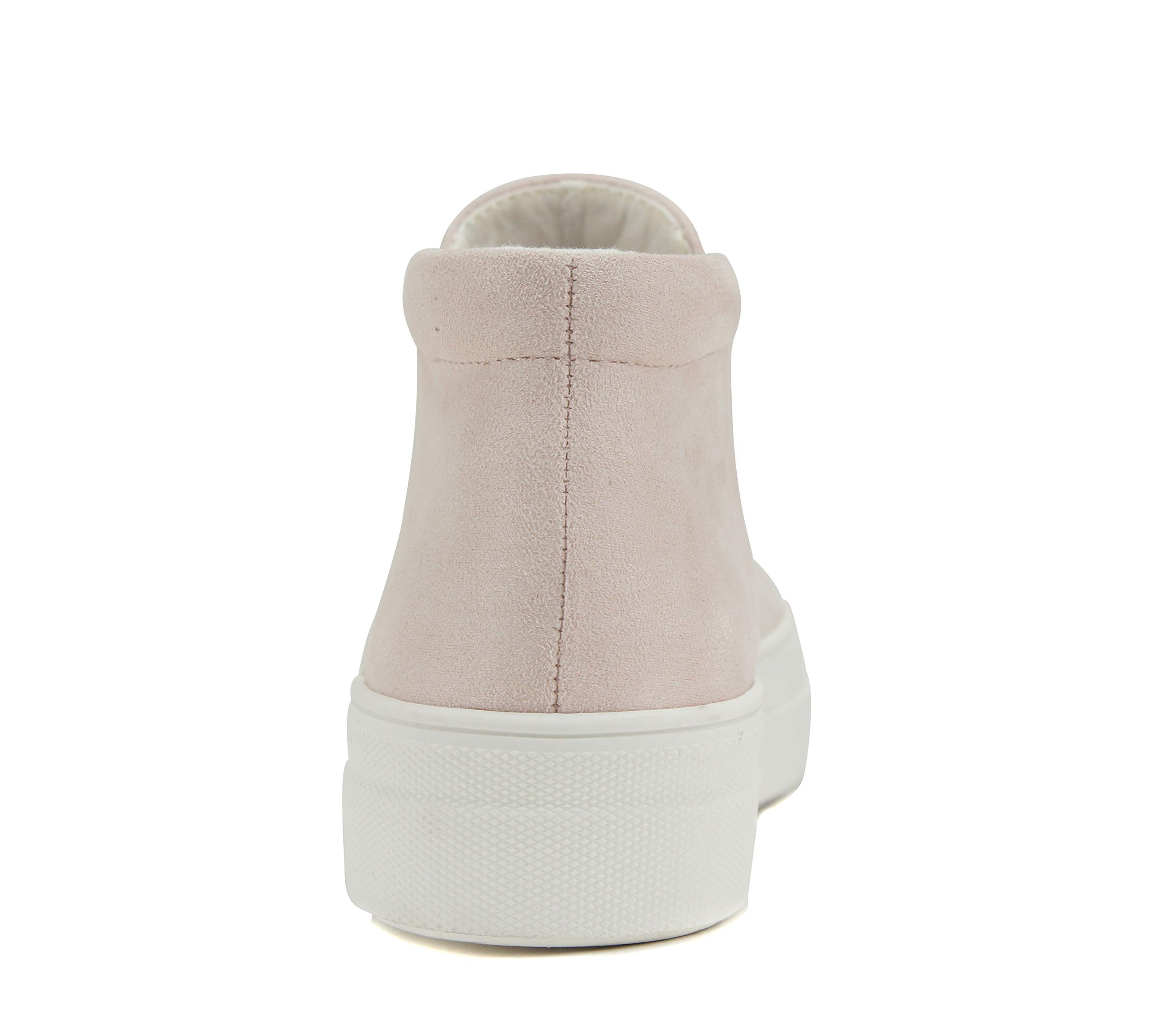 Women's Soda Woods Chelsea Canvas Platform Sneakers with Cushion Foam - Comfortable Casual Shoes for Walking, Work & Everyday Wear