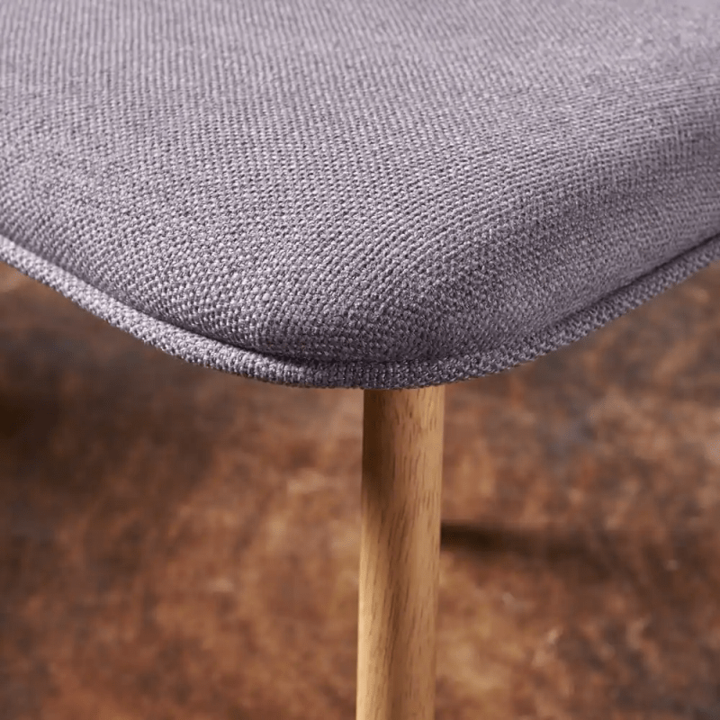 Handmade Chazz Mid Century Fabric Dining Chairs - Modern & Contemporary Accent Chairs for Living Room, Dining Room & Office - Stylish Home Decor & Comfortable Seating Solution