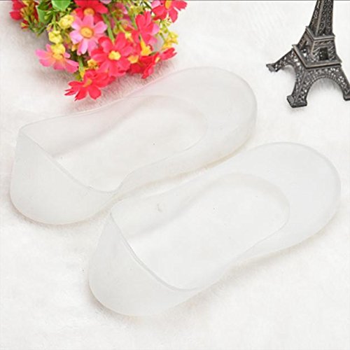 Jern Moisturizing Silicone Gel Feet Socks for Dry Cracked Heels - Ultra Soft Hydrating Foot Care for Women & Men - Perfect for Overnight Treatment, Pedicure & Spa Relaxation at Home