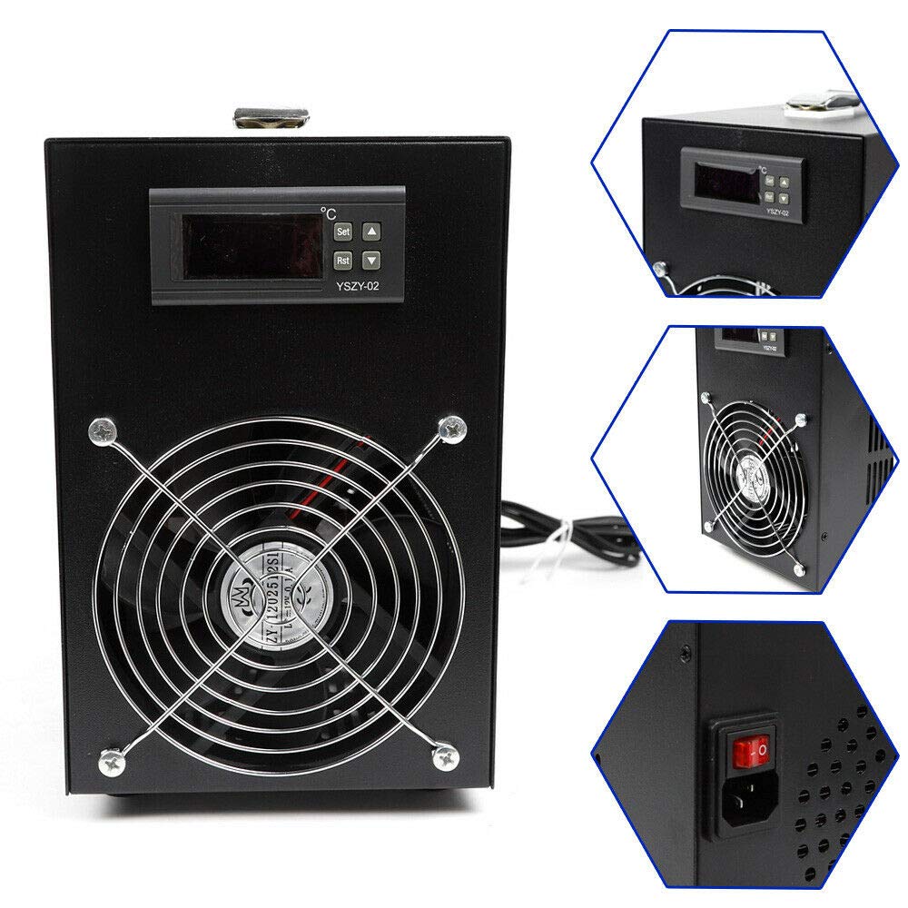 LOYALHEARTDY 60L Aquarium Chiller & Heater - Dual Function Cooling and Heating System for Fish Tank, Shrimp Tank, Aquatic Pets | Perfect for Home, Office, and Breeding Use