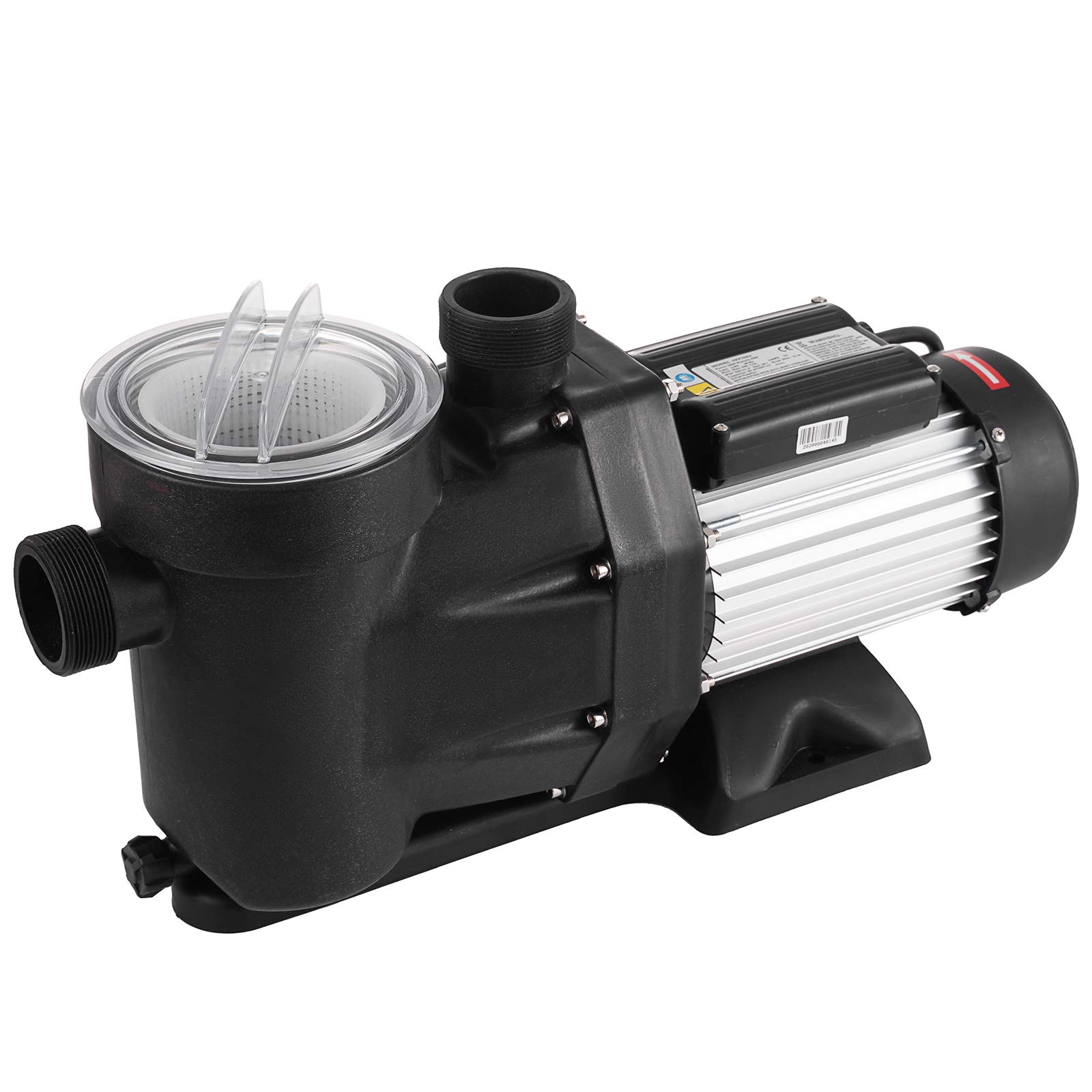 2.5HP High-Performance Pool Pump 8880 GPH | Self-Priming 110V Swimming Pool Pump | 1850W Single Speed for In-Ground & Above Ground Pools | Ideal for Spas, Hot Tubs, Fountains & Water Circulation Systems | Perfect for Backyard, Residential & Commercial Pool Maintenance