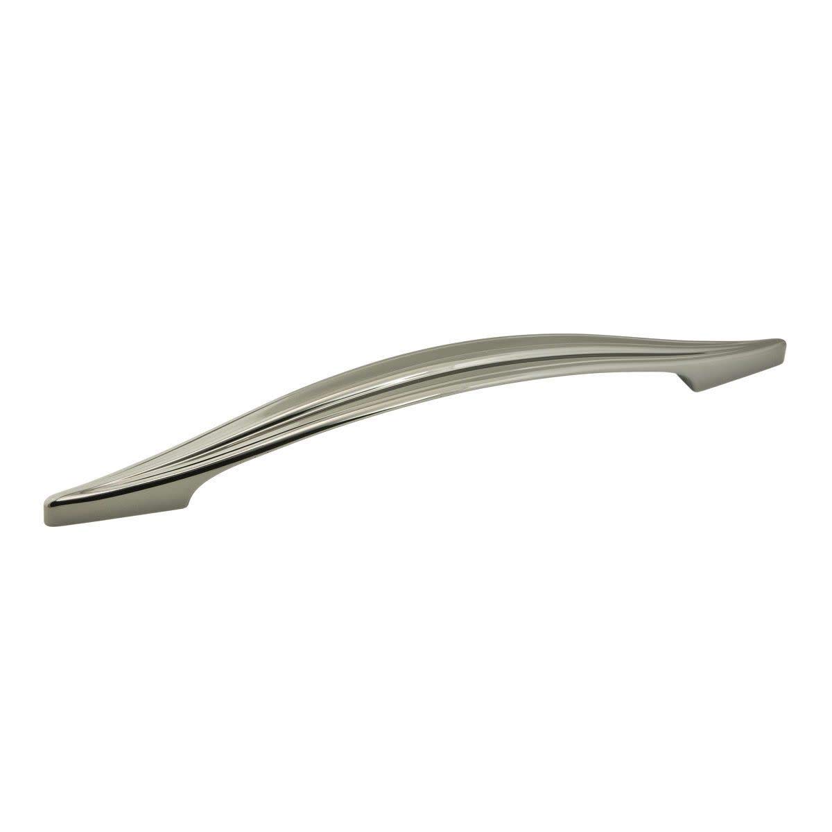 Richelieu 7615320091 12-5/8 Inch Center to Center Cabinet Pull Handle - Matte Black Hardware for Kitchen Cabinets, Drawers & Furniture