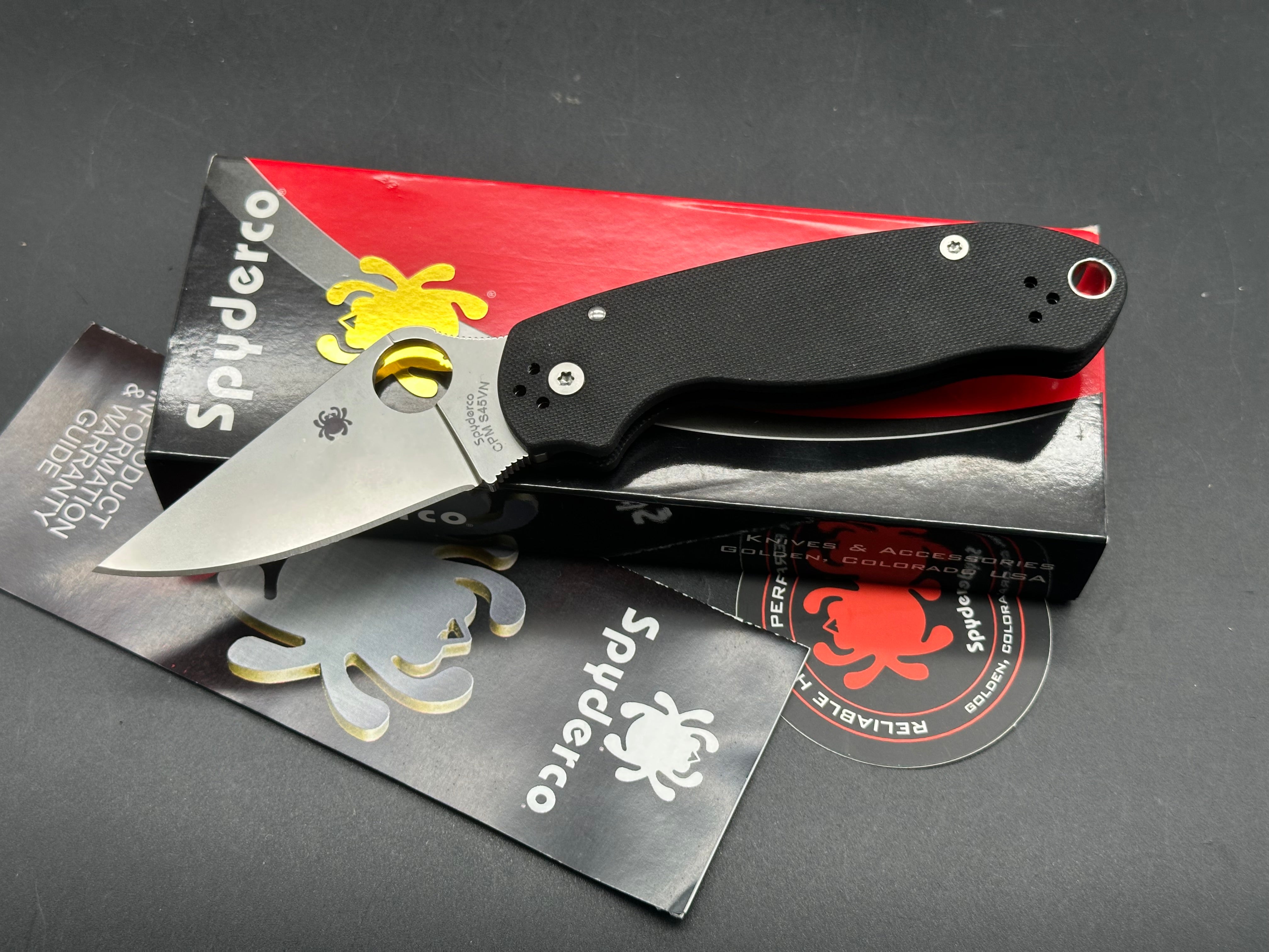 Spyderco Para 3 Folding Knife - 2.93