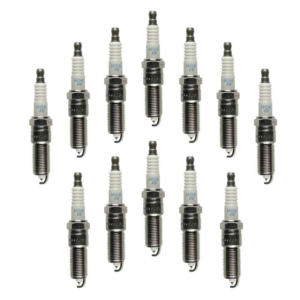 NGK Laser Iridium Spark Plug IFR6Q-G (12 Pack) - Compatible with Maybach 57 S 2006-2012 6.0L V12 Engine - High Performance Ignition for Smooth Acceleration & Fuel Efficiency - Perfect for Luxury Sedan Maintenance & Performance Upgrades